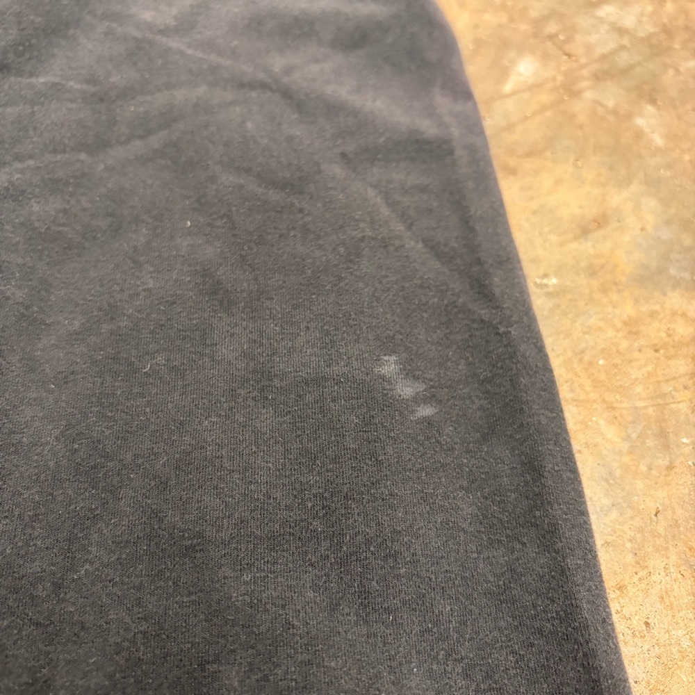 Victoria's Secret Vintage Foldover Flare Yoga Pants Black/Diamond Print Med Long - Picture 2 of 9